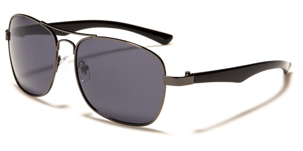 Aviator Rectangle Men's Sunglasses Wholesale 711036