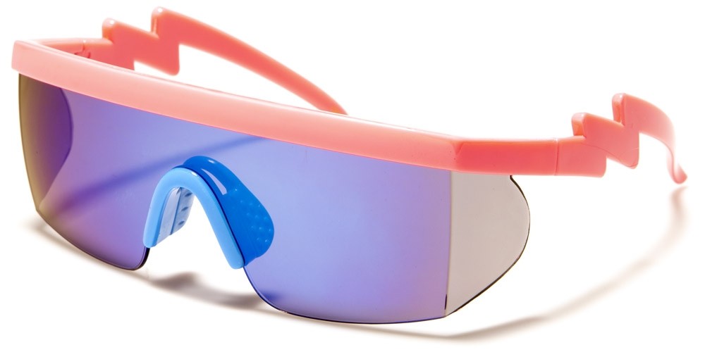 ZigZag Shield Unisex Sunglasses Wholesale P30376