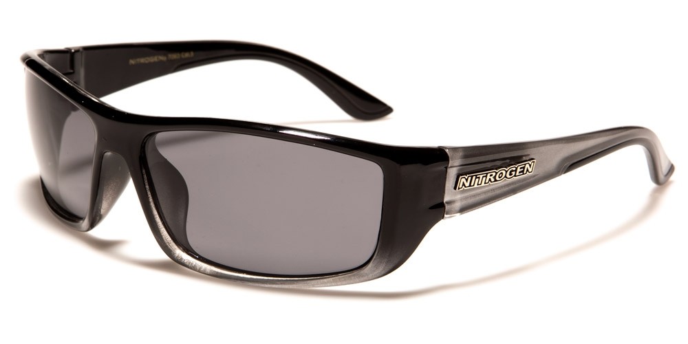 Men's Nitrogen Polarized Sunglasses NT703102PZ Davis A1 black fishing gray 