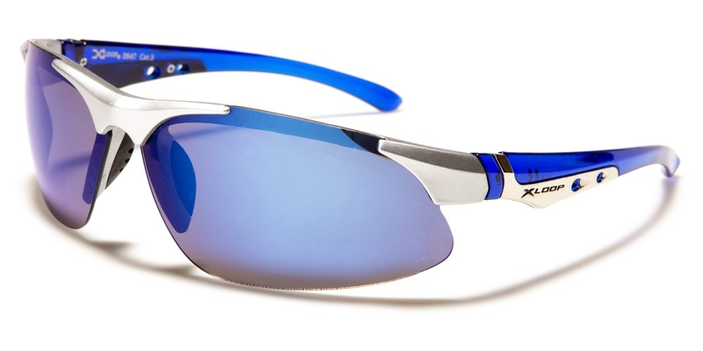  X LOOP Polarized Sports Sunglasses for Men - Wrap