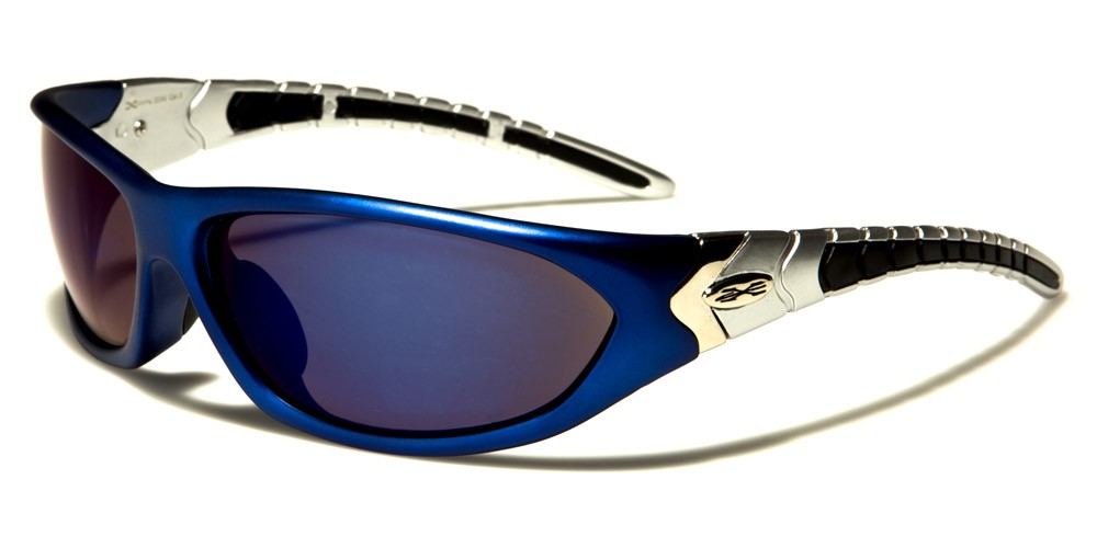 NEW X-Loop Oval WRAP LENS DESIGNER SPORTS fancy shape Men's Sunglasses XL157MI 