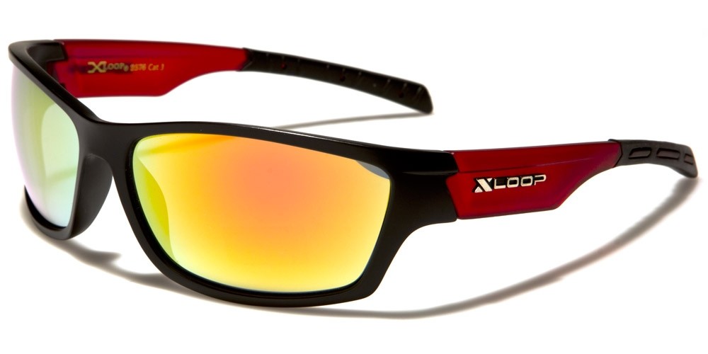 Assorted Colors X46 Xloop Sports Sunglasses Free Pouch 