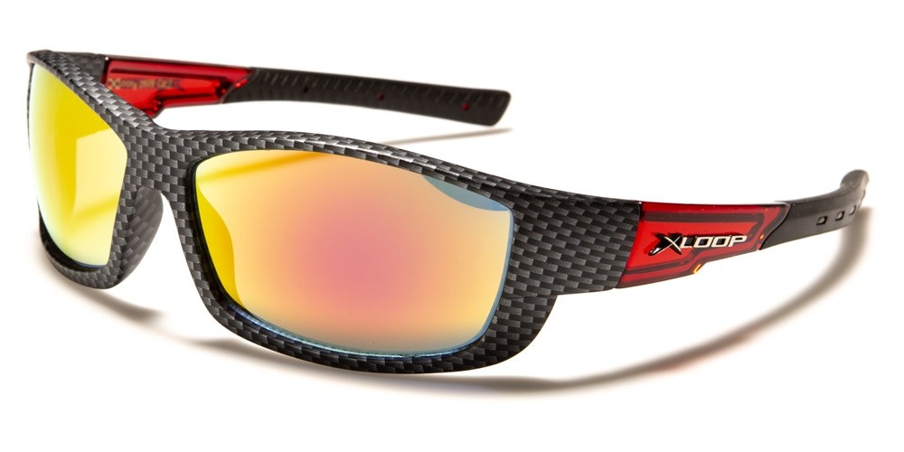 X-Loop Carbon-Fiber Print Sunglasses - XL2609