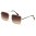 Rectangle Men's Logo Free Sunglasses Wholesale 711045