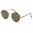 Round Unisex Logo Free Wholesale Sunglasses 711046