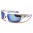 Arctic Blue Oval Men's Sunglasses Wholesale AB-53