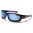 Arctic Blue Rectangle Men's Wholesale Sunglasses AB-55