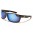 Arctic Blue Rectangle Men's Wholesale Sunglasses AB-64