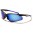 Arctic Blue Wrap Around Men's Wholesale Sunglasses AB-69