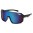 Arctic Blue Shield Mirrored Wholesale Sunglasses AB-84