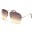 Aviator Rimless Brow Bar Sunglasses Wholesale AV-1121-OC