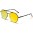 Aviator Flat Lens Unisex Sunglasses Wholesale AV-1549-FT-CM