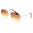 Rimless Aviator Unisex Sunglasses Wholesale AV-1669-OC