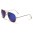 Leather Aviator Unisex Sunglasses Wholesale AV1411-LTHR-CM