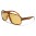Glass Lenses Oval Aviator Sunglasses in Bulk BP0113-GL