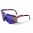 USA Flag Rimless Shield Sunglasses in Bulk BP0208-FLAG