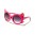 Kids Cat Face Oval Bulk Sunglasses K-811