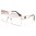 Kleo Rimless Butterfly Wholesale Sunglasses LH-M7823