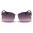 Kleo Rimless Butterfly Sunglasses Wholesale LH-M7837