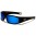 Locs Rectangle Men's Sunglasses Wholesale LOC9035-BKCM
