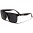 Locs Classic Men's Wholesale Sunglasses LOC91055-BK