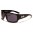Locs Shiny Black Men's Bulk Sunglasses LOC91107-BK