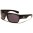 Locs Wood Print Men's Sunglasses Bulk LOC91113-WOOD