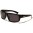 Locs Rectangle Men's Wholesale Sunglasses LOC91122-BK