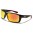 Locs Rectangle Men's Sunglasses in Bulk LOC91143-BKRV