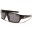 Locs Rectangle Men's Wholesale Sunglasses LOC91153-BK