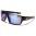 Locs Rectangle Men's Sunglasses in Bulk LOC91153-MBRV