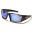 Locs Wrap Around Men's Bulk Sunglasses LOC91159-MIX