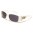 Locs Rectangle Men's Wholesale Sunglasses LOC91169-WHT