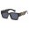 Locs Rectangle Men's Wholesale Sunglasses LOC91203-BK