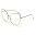 Cat Eye Flat Lens Women's Bulk Glasses M10318-FT-CLR