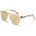 Aviator Pink Lens Women's Wholesale Sunglasses M10338-FT-PINK