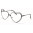 Heart Shaped Clear Lens Bulk Sunglasses M10623-HEART-CLR