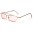 Rectangle Color Lens Women's Sunglasses in Bulk M10652