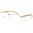 Rectangle Wood Print Women's Wholesale Glasses M4003-CLR