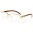 Rectangle Wood Print Women's Bulk Glasses M4005-CLR