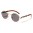 Wood Print Oval Women's Sunglasses Wholesale M4026-SD