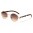 Wood Print Oval Women's Sunglasses Wholesale M4026-SD