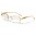Rimless Color Lens Women's Bulk Sunglasses M4055