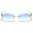 Rimless Color Lens Women's Bulk Sunglasses M4055