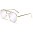 Nerd Aviator Unisex Wholesale Glasses NERD-065
