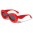Inflated Thick Frame Oval Wholesale Sunglasses P1001