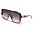 Rectangle Shield Unisex Wholesale Sunglasses P30493