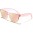 Classic Pink Lens Women's Wholesale Sunglasses P6199-FT-PINK
