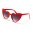 Heart Shaped Fashion Sunglasses in Bulk P6353-HEART-SD