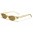 Oval Color Lens Women's Wholesale Sunglasses P6454